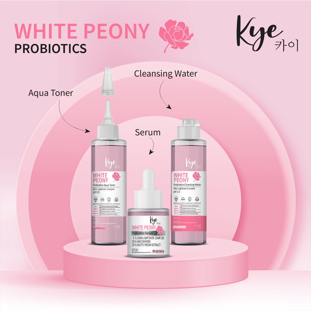 Kye - Paket  Brightskin-Free Aqua Gel Cleanser