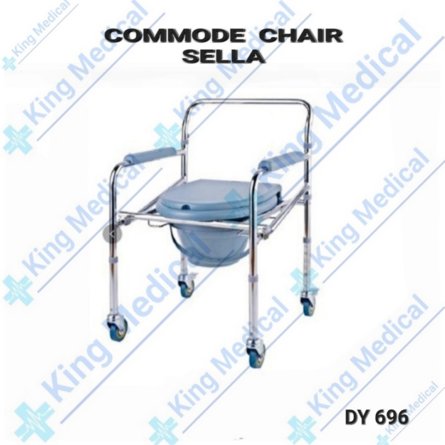 Jual Commode Chair Kursi Bab Sella Pakai Roda Shopee Indonesia