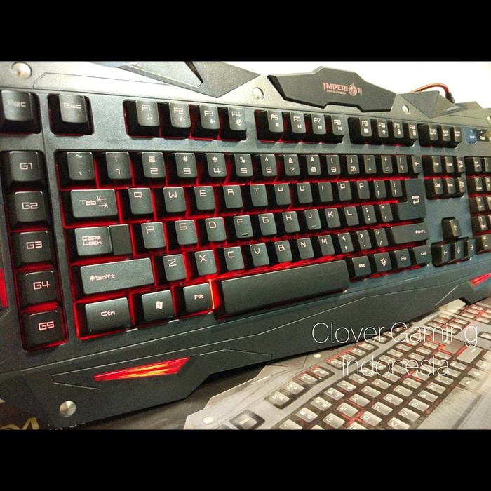 Imperion Raptor R500 Macro - 3 Mode LED - Keyboard Gaming