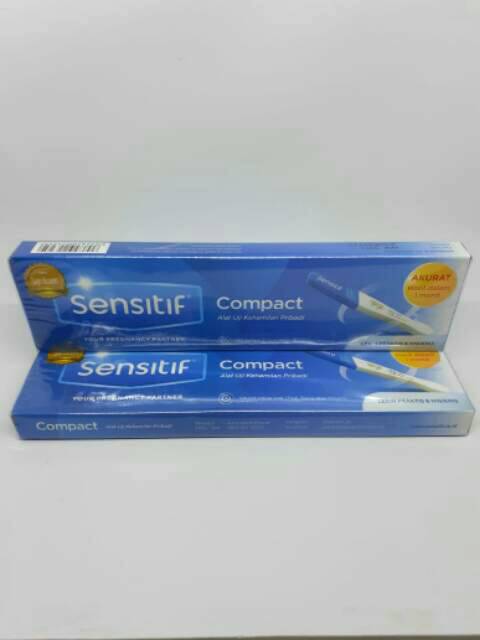 test pack  SENSITIF COMPACT Tespek hamil Tes hamil akurat