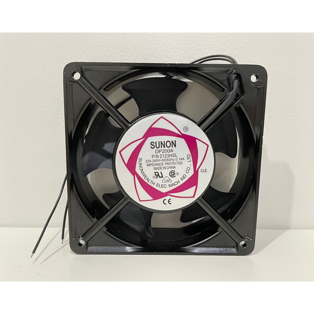 Kipas AC 220V 12x12 cm / Fan AC 220 Volt 12 cm tebal 3.8 cm Fan AC 220V