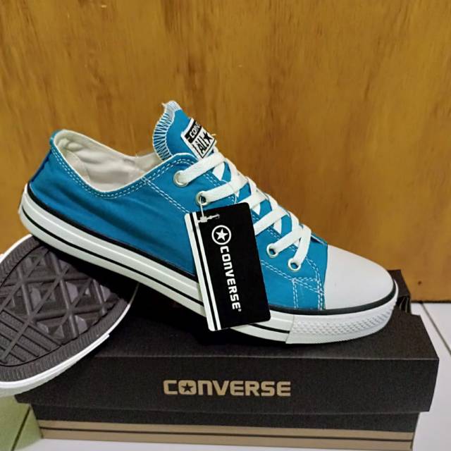 Sepatu converse allstar clasik tosca+box