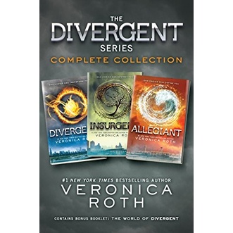 

DISKON SPESIAL DIVERGENT SERIES BOOK : DIVERGENT, INSURGENT, ALLEGIANT- 3 BOOKS TERBARU