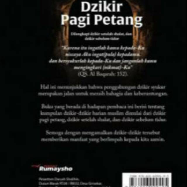 Buku Dzikir Pagi Petang Ustadz Muhammad Abduh Tuasikal Rumaysho Dengan Huruf Latin Shopee Indonesia