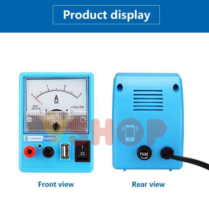 POWER SUPPLY SUNSHINE P-0503C MINI 3 AMPER