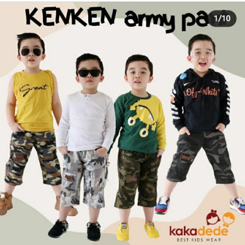 Celana Pendek Kenken army Celana Tentara
