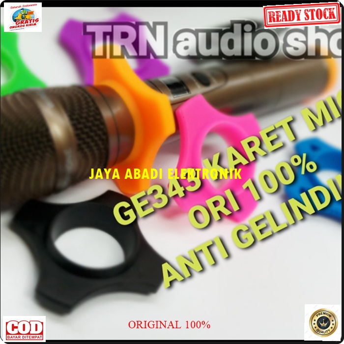 G343 ORIGINAL KARET MIC MIK MICROPHONE PENGAMAN PELINDUNG UNIVERSAL MULTI SEGALA MEREK MIKROPON KARAOKE  karet mic pelindung anti jatuh gelinding slip pengaman vocal kabel wireless multi universal mik karaoke microphone original  BISA DIGUNAKAN KE SEGALA
