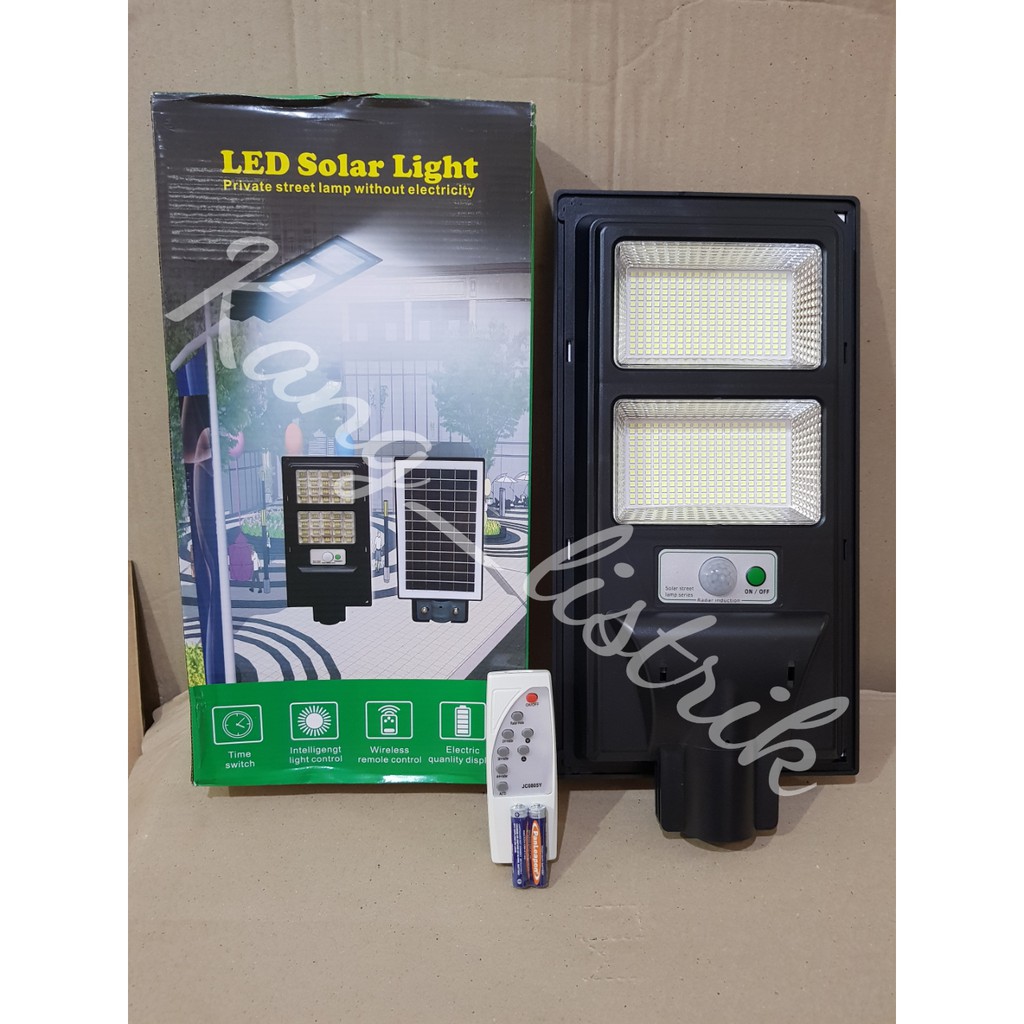 Lampu Jalan PJU Solar Cell 100W / Lampu Jalan Solar Panel Surya 100Watt