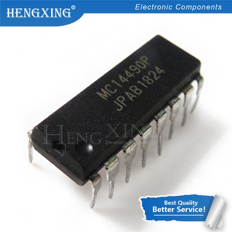 50pcs chip MC14490P DIP-16 MC14490 DIP16 MC14490PG DIP