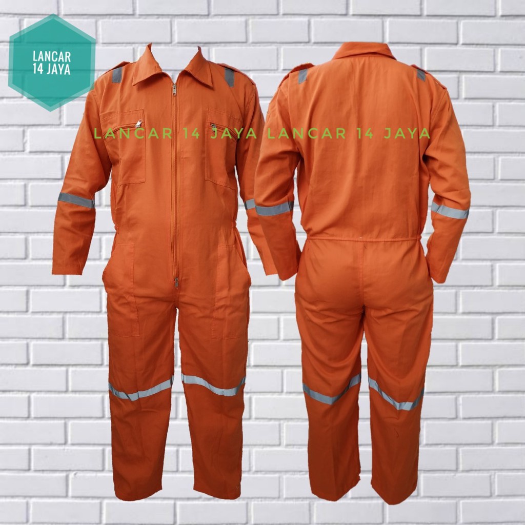 AGEN Katelpak skotlet - Wearpack Safety Coverall - Wearpack Scotlight - Seragam Kerja Proyek fosfor