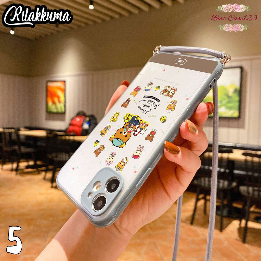 Softcase Slingcase Lanyard Choice RILAKUMA Oppo A59 F1s F5 F11 Reno 2f A91 3 4 4f Pro BC3531