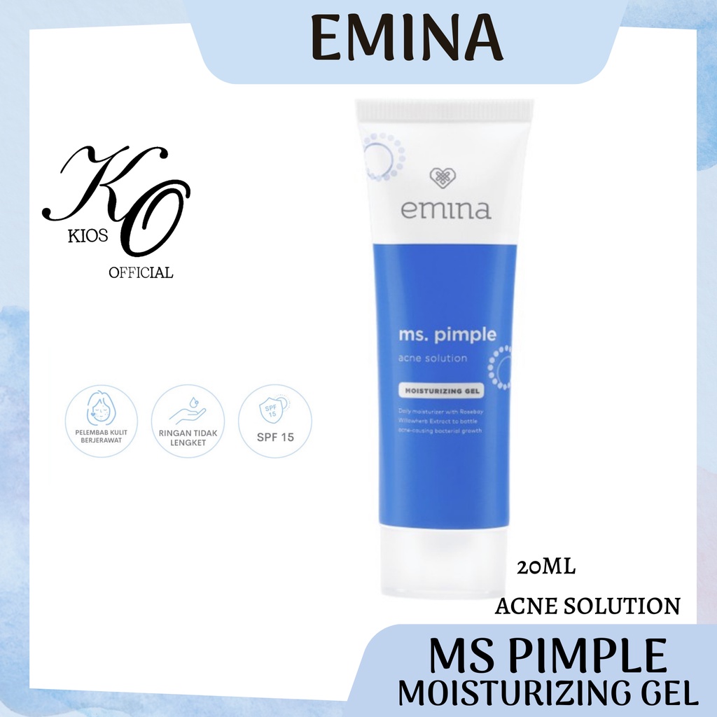 Emina Ms Pimple Acne Solution Series | Calming Gel | Exfoliating Toner | Face Serum | Face Toner | Face Wash | Moisturizing Gel | Spot Gel