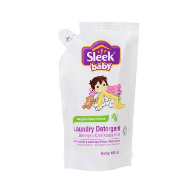 [Refill] Sleek Baby Laundry Detergent 450ml