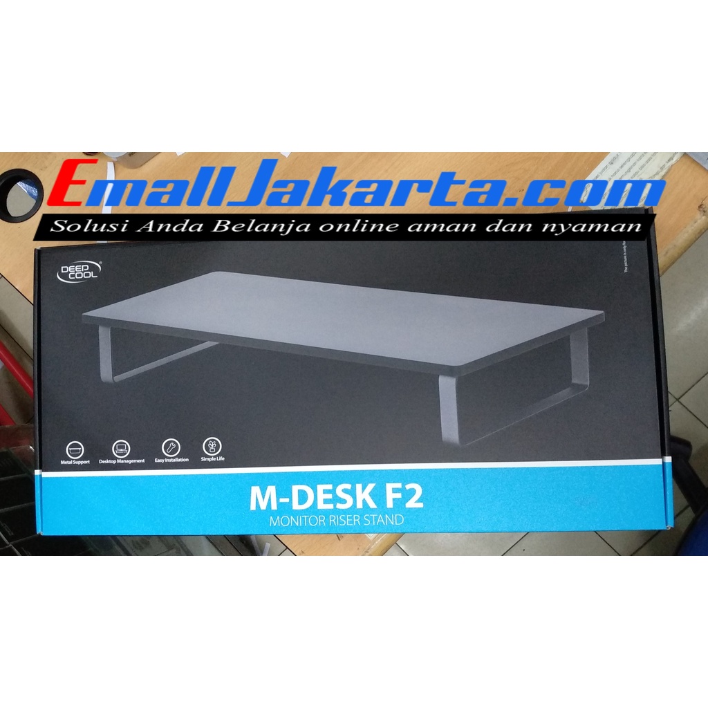 Deepcool M-DESK F2 Meja Monitor Komputer Laptop MDESK Stand Layar PC