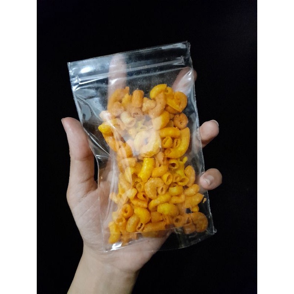 

Makaroni BBQ 40gr / Makaroni rasa rasa 40gram / Makroni Rasa BBQ / Macaroni rasa BBQ GURIH / Makroni Gurih