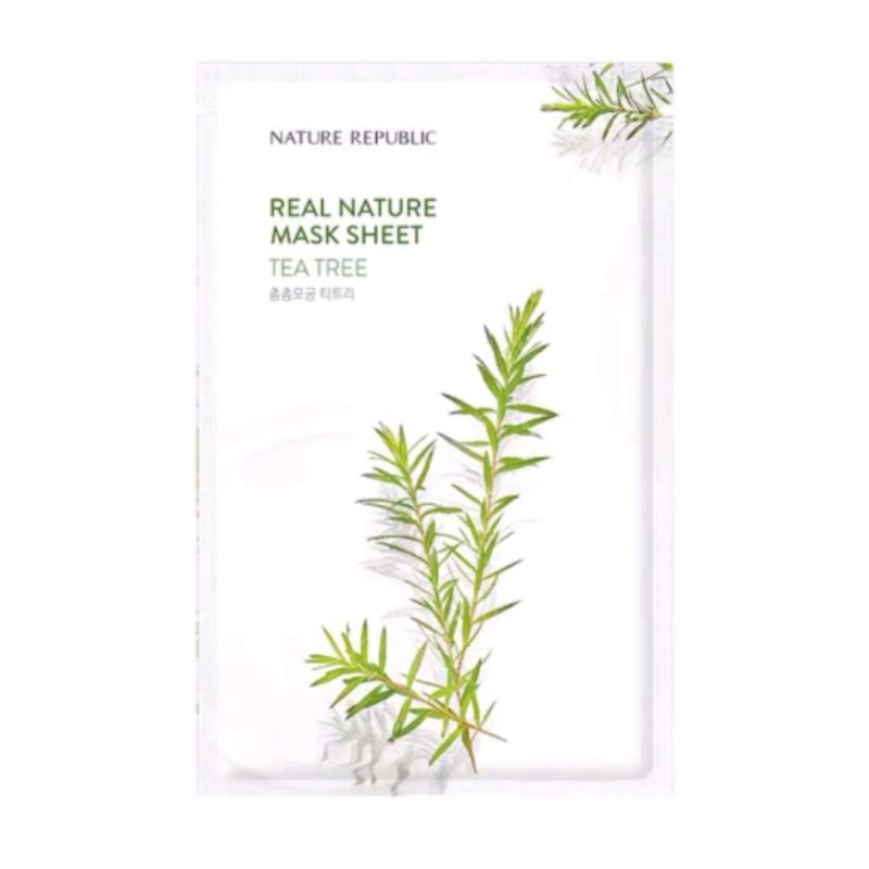 masker wajah Nature Republlic Real Nature Mask Sheet /Masker wajah -Muka Lembaran