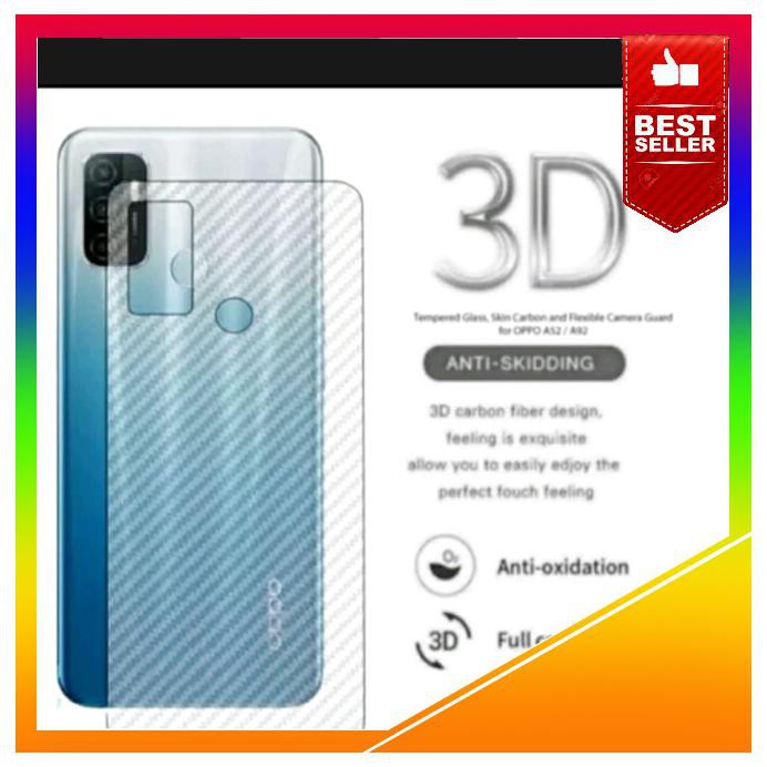 Acc Hp Xiaomi Poco X3 Nfc Skin Karbon Garskin Anti Gores Belakang