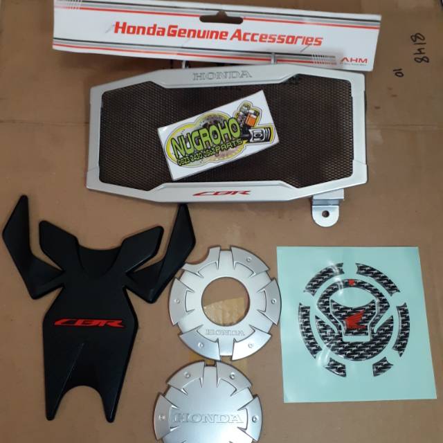 Paket Aksesoris New CBR150R Led K45G K45N Silver Original Honda