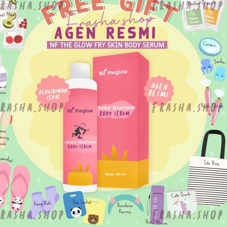 ♜ ✨ +FREE GIFT NFTHEGLOW FYSKIN BRIGHTENING BODY SERUM ♪