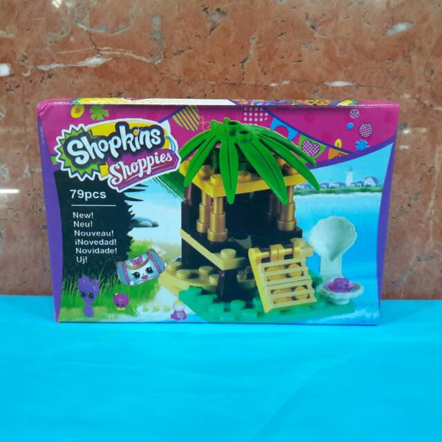 mainan bricks shopkins shoppies