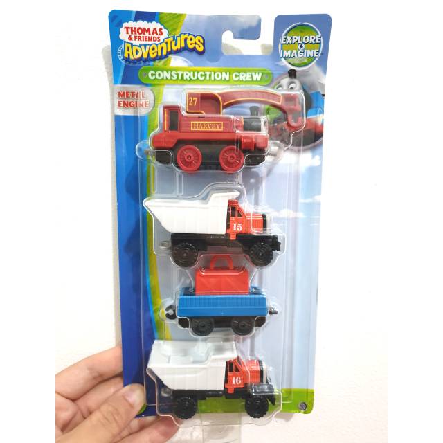 Thomas and Friends Diecast Metal Engine Fisher Price - Construction Crew