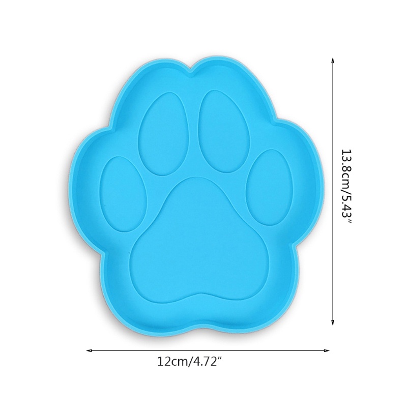 SIY  Dogs Paw Coaster Epoxy Resin Mold Cup Mat Pad Silicone Mould DIY Crafts Decorations Ornaments Casting Tool