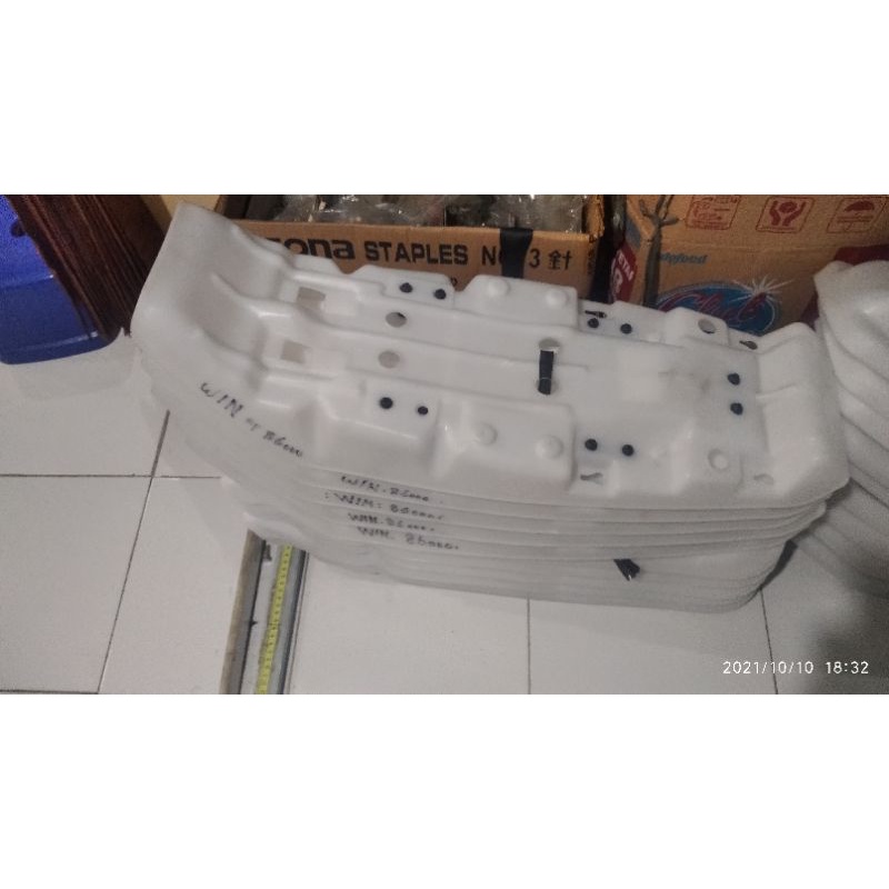 honda win 100 Bak rangka jok tulang fiber rangka plastik seat  jok sadel