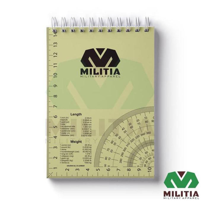 

Buku Catatan A6 Blocknote Tactical Militia Army