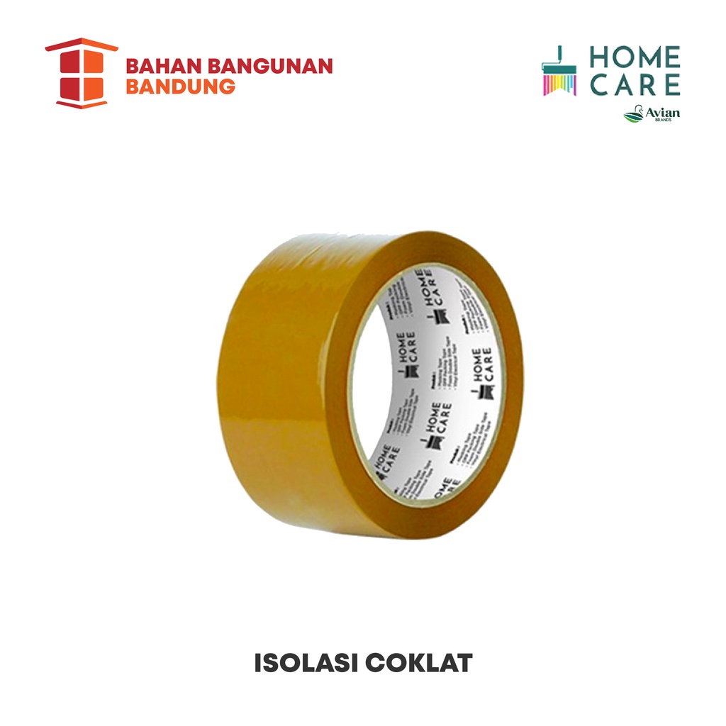 

Isolasi Bening (OPP Tape) Homecare 4,5 cm x 75 m - Murah !!!