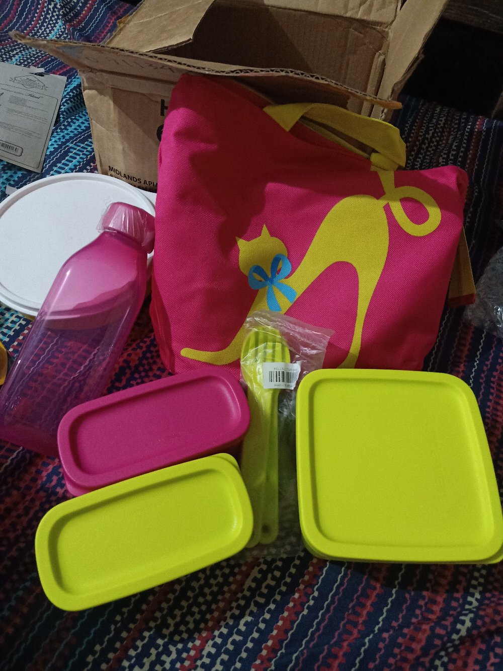 Cosmo Lady Set (bekal Makan) Tupwr