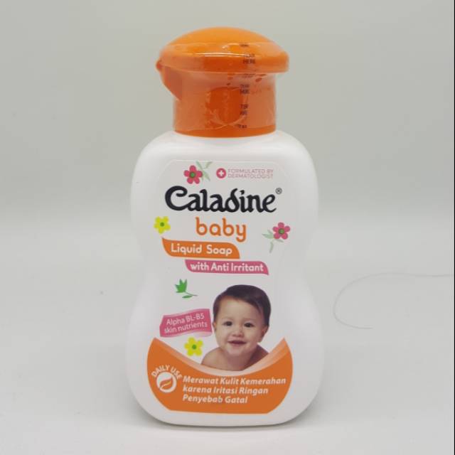 caladine baby liquid soap