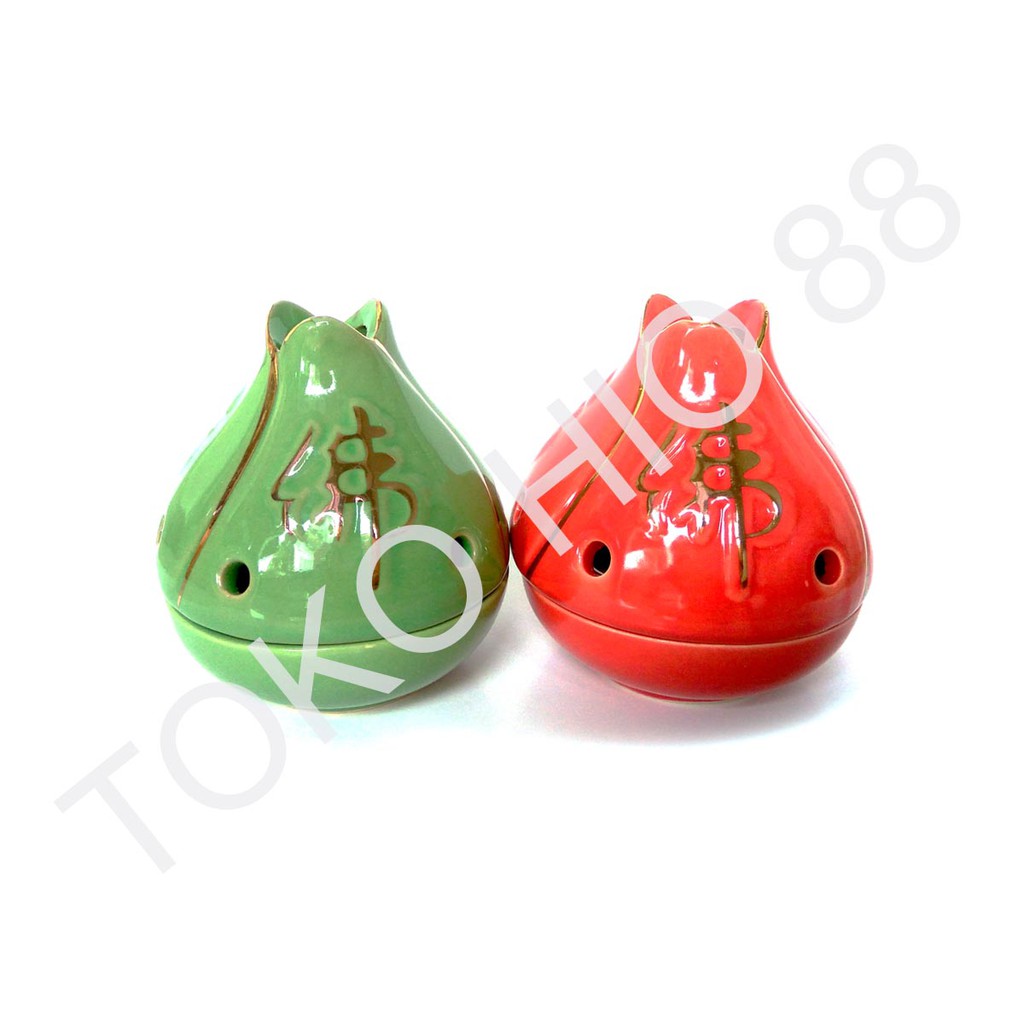 Tempat Bakar Hio Dupa Kercut / Tumpeng / Cone / Kemenyan Model Teratai