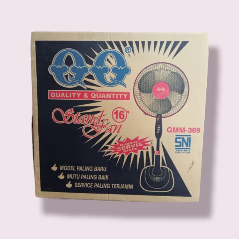 KIPAS STAND FAN QQ || KIPAS BERDIRI GMM 369