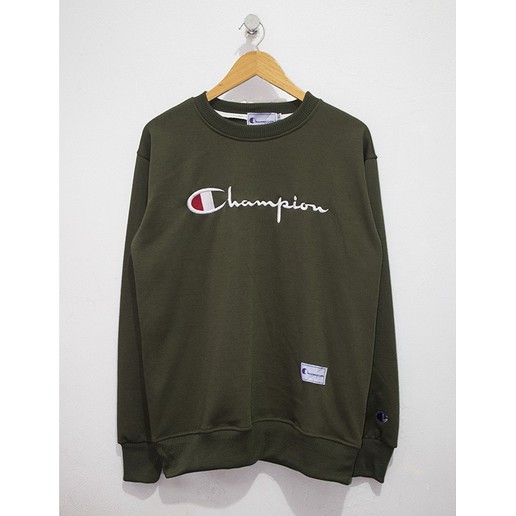 CREWNECK CHAMPION LOGO TULISAN KECIL