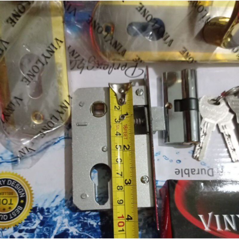 1 Set Kunci Pintu Kecil Vinylone MESSI GP | Handle Kecil | Bellucci