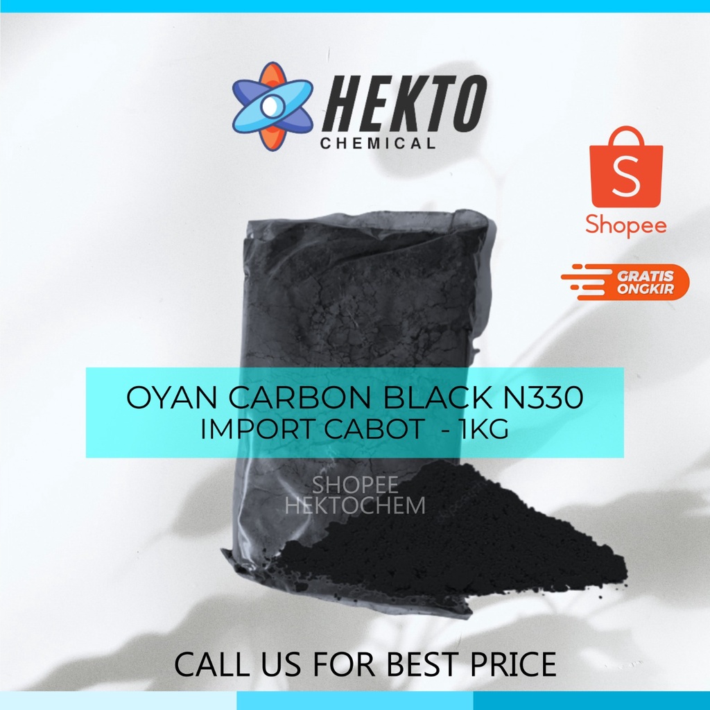 Free Ongkir Carbon Black Powder Cabot N330 / Oyan Hitam Cabot N330