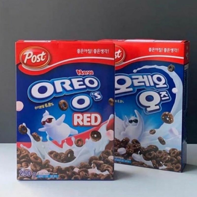 Sale Oreo O S Post Cereal Korea With Marsmallow Ready Stock Shopee Indonesia