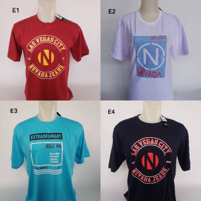 Kaos Nevada lengan pendek model terbaru harga termurah Kaos Nevada lengan pendek model terbaru harga termurah