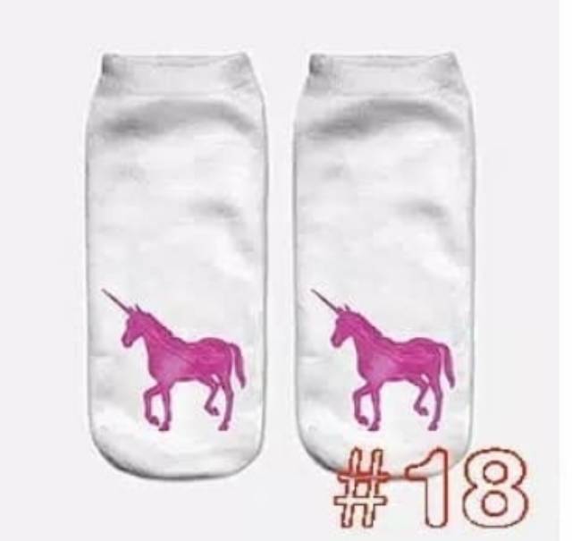 Kaos Kaki Unicorn Anak Socks Lucu Perempuan Wanita Sekolah Pink Pergi Kado Anak Hadiah Ulang Tahun Birthday Souvenir Back To School