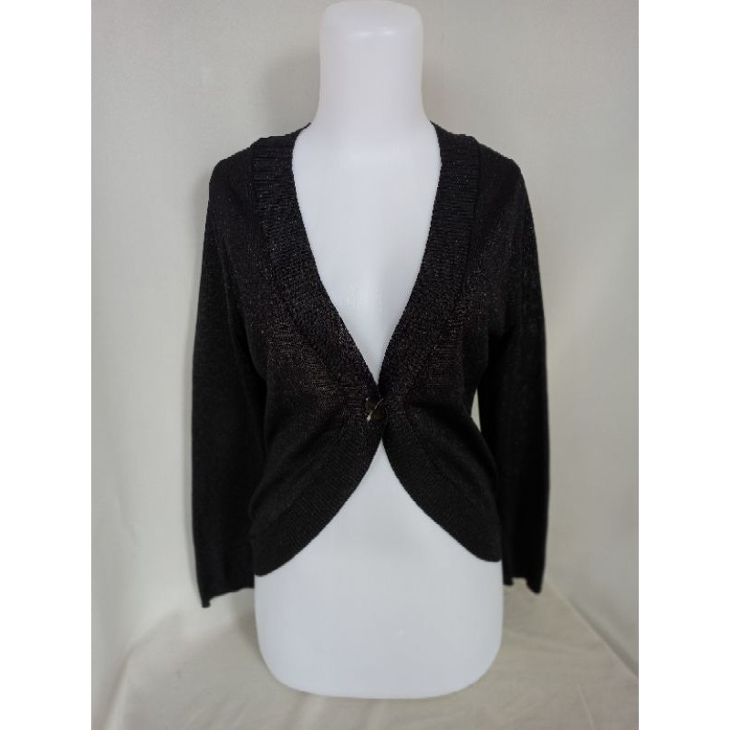 Outer rajut kancing satu Preloved