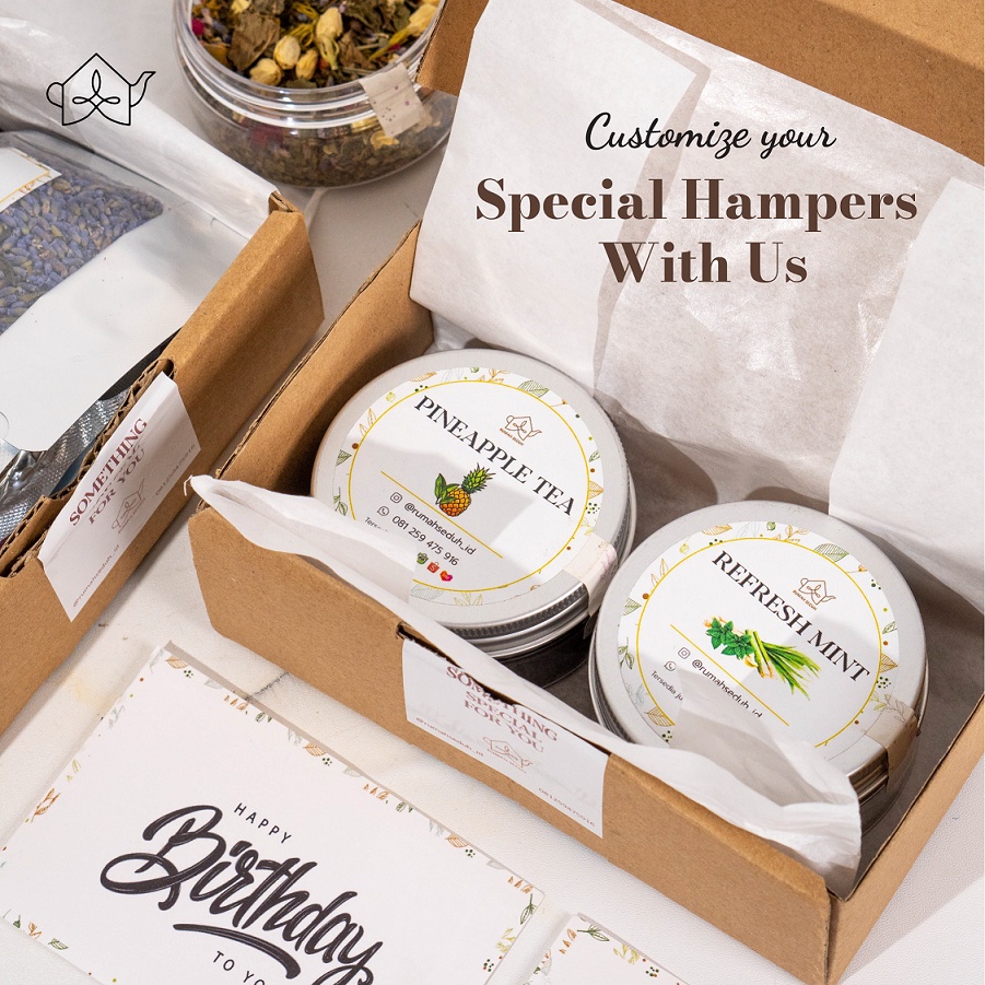 

Box Hampers Ulang Tahun, Thank You, Congratulation - Box dengan Free Kartu Ucapan