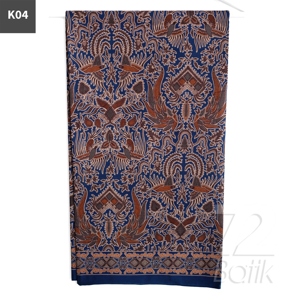 BAHAN BATIK PREMIUM Katun Motif Sayap Warna Cream 722128 Cap 72 Jarik Jarit Samping Kebat Panjang Batik Katun Modern Premium Bahan Seragam Batik Pernikahan Kantor Keluarga Murah Kamen Jadi Batik Bali Lembaran