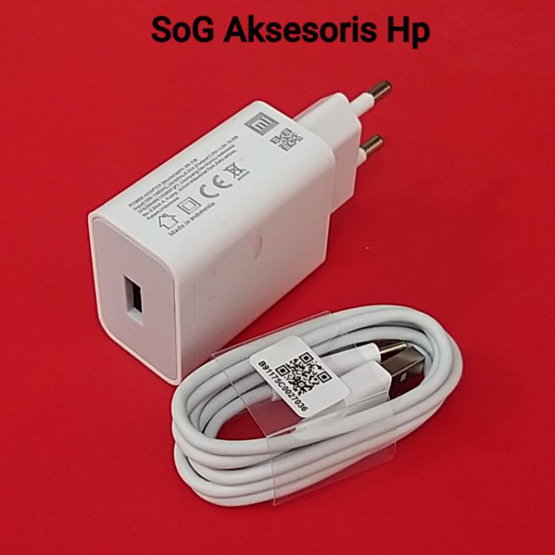 Charger Xiaomi Tipe C Micro QC 3.0 FAST CHARGING [Original]