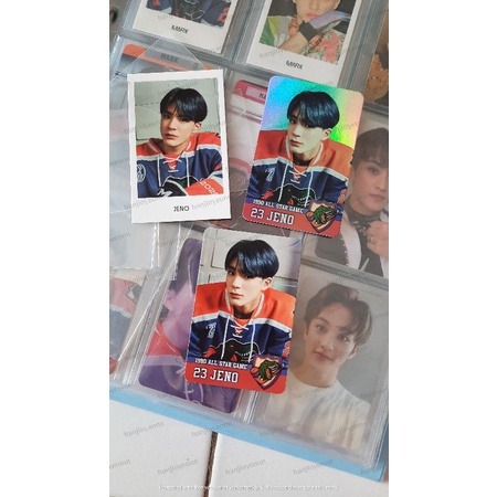 NCT RESONANCE LEE JENO 90'S LOVE TRADING CARD PC PHOTOCARD POLAROID MINI KOLBUK