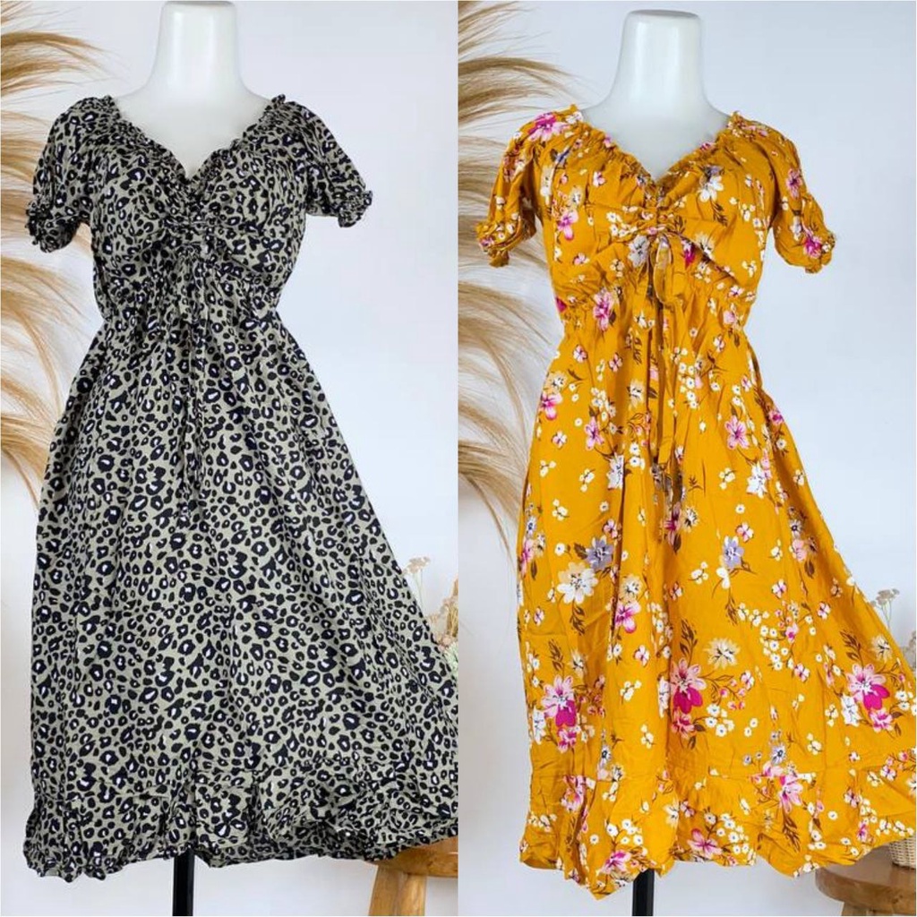 DRESS SERUT JUMBO/DRESS SABRINA SERUT/DRESS BALI