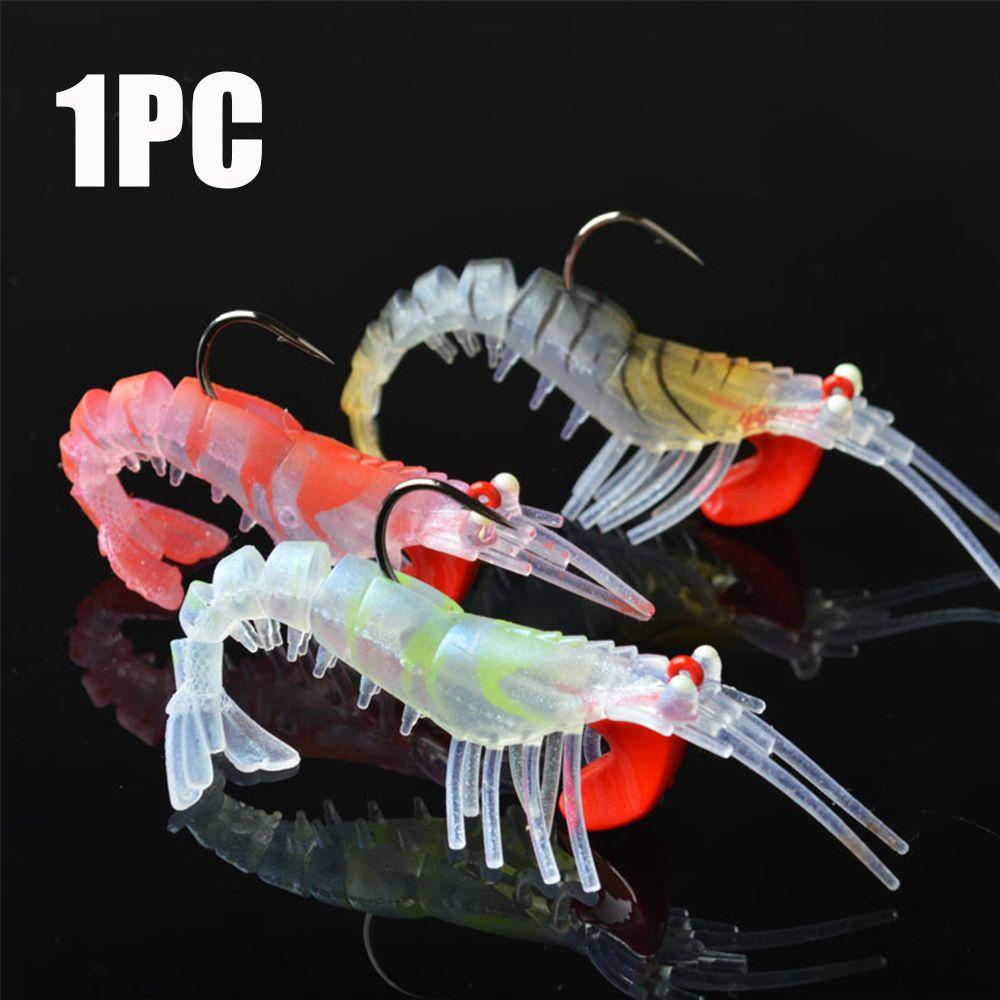 Preva Prawn Lure New Sea Fishing Kreatif Lembut Bagian Patah