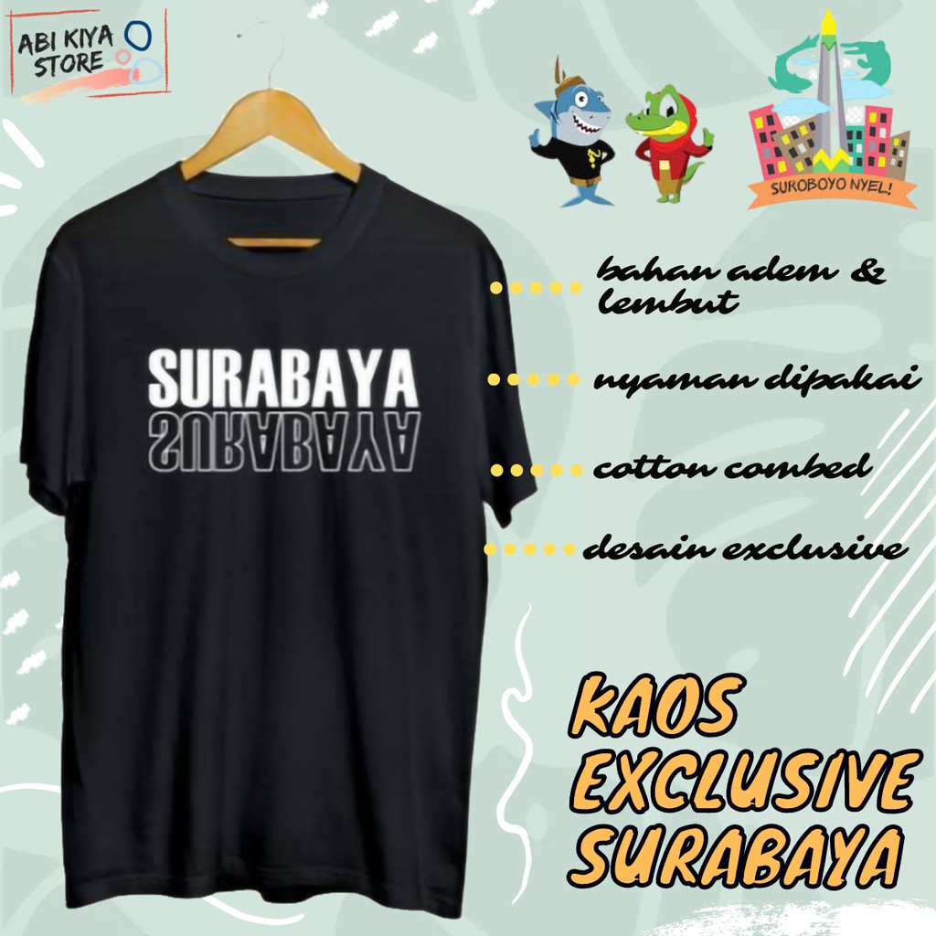 Baju Kaos Tshirt Distro Pria Wanita Cowok Cewek Kata Kata Murah Unik Keren Jawa Ekspresi Surabaya 01