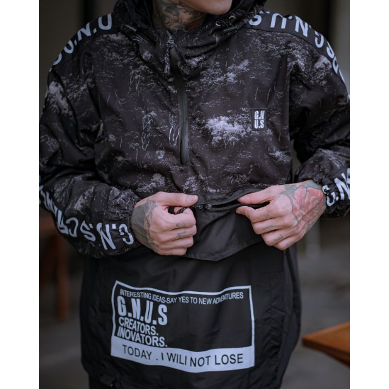 jaket cagoule Genius original