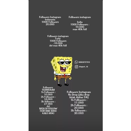 Followers Instagram bergaransi