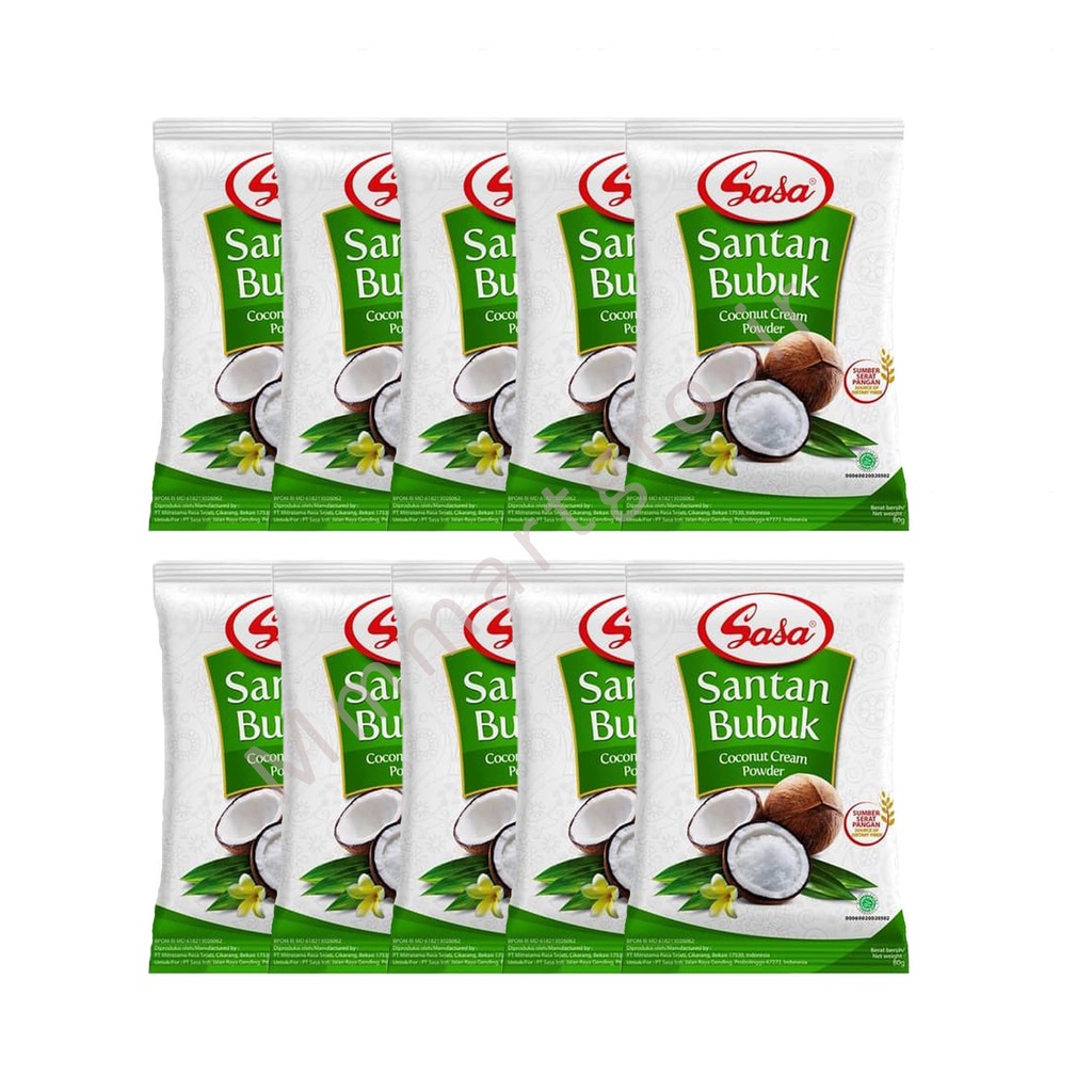 SASA SANTAN BUBUK/COCONUT CREAM POWDER 20g 75g